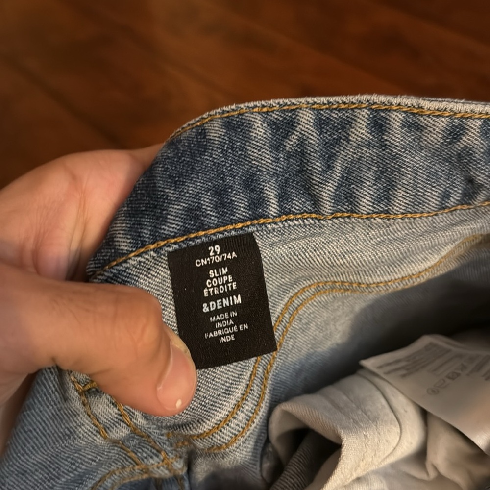 H&M Jeans Slim Fit Size 29 - Picture 4 of 6